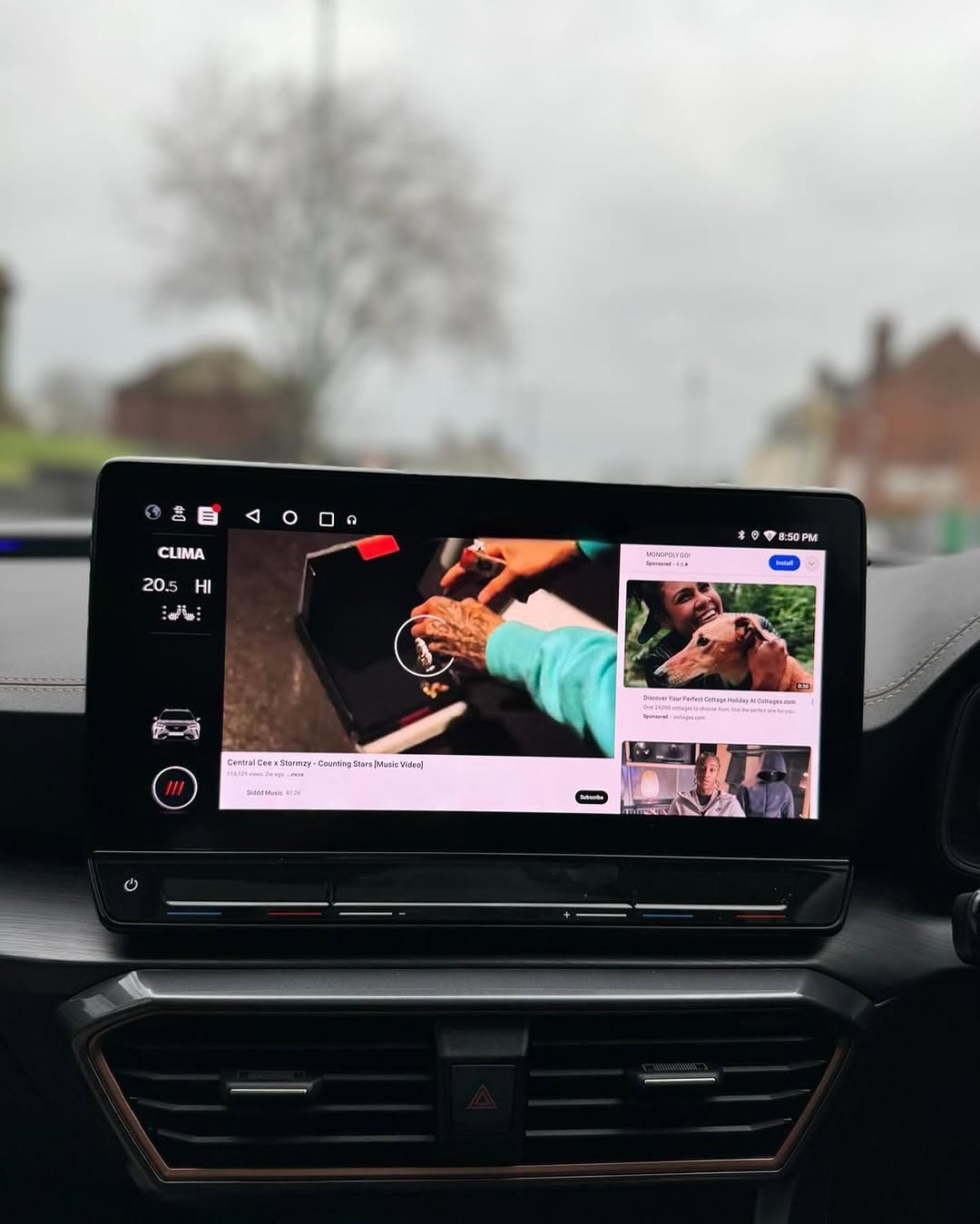 Youtube & Netflix AI-Box pour Cupra
