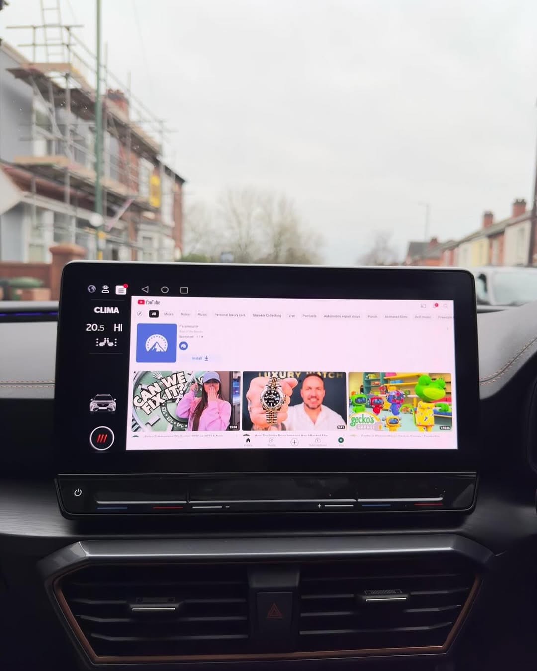 Youtube & Netflix AI-Box pour Cupra