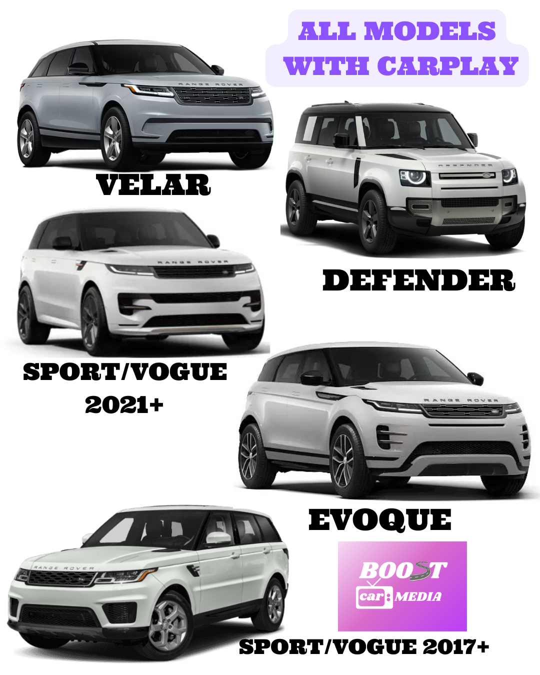 Youtube & Netflix AI-Box para Land Rover / Range Rover