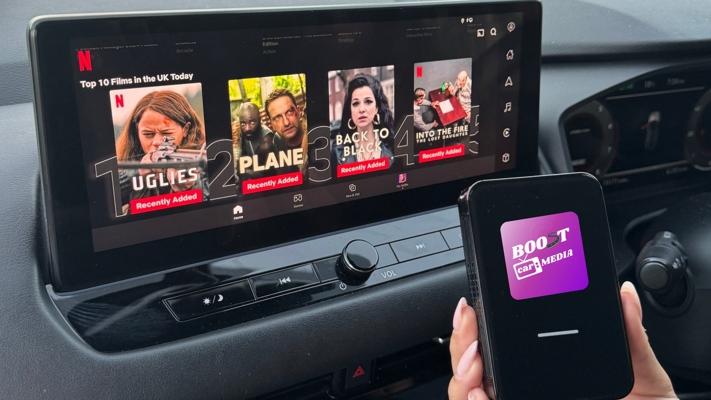 Youtube & Netflix AI-box för Mazda