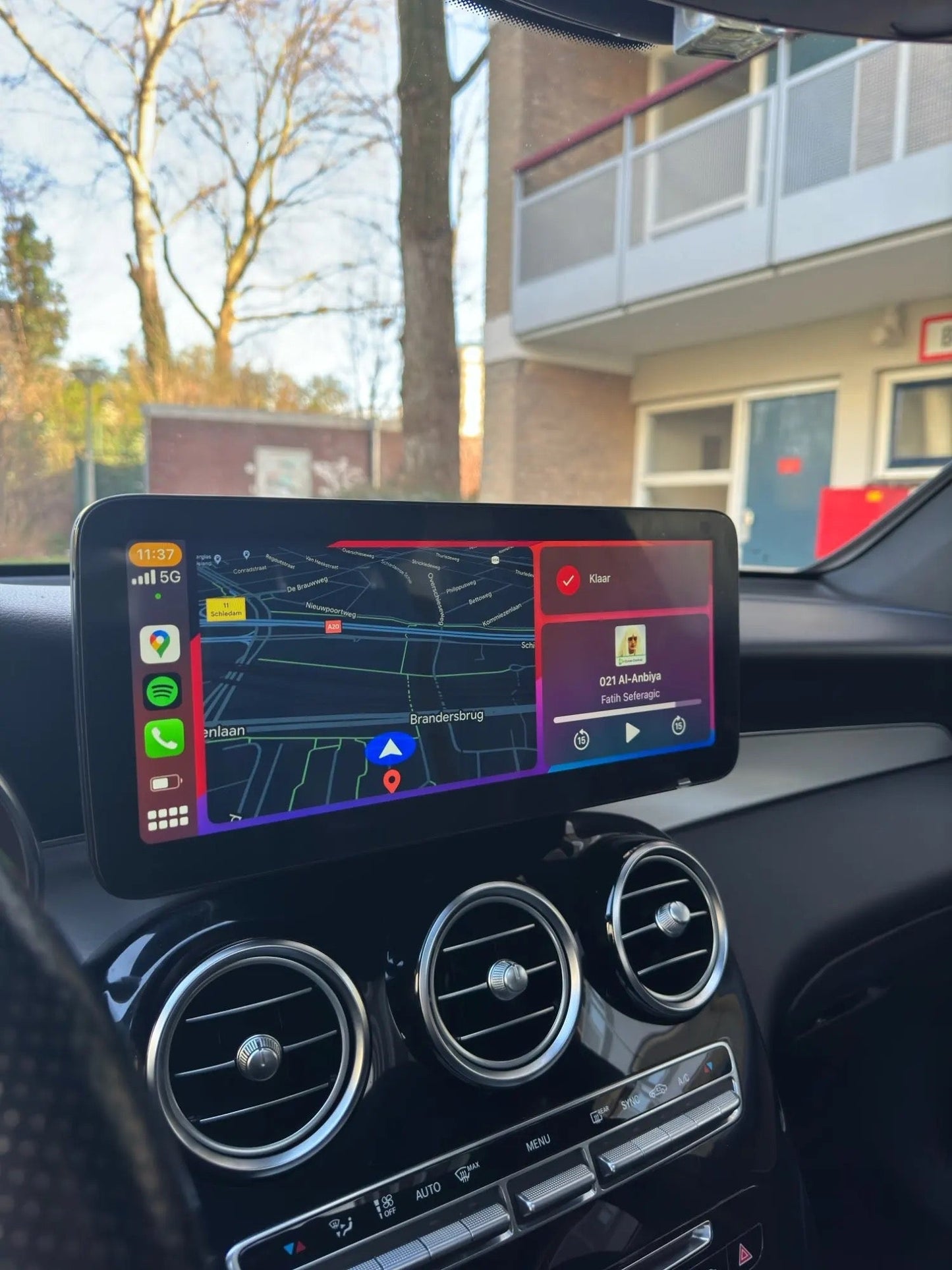 C/GLC Aggiornamento Apple Carplay e Android Auto Scherm - W205