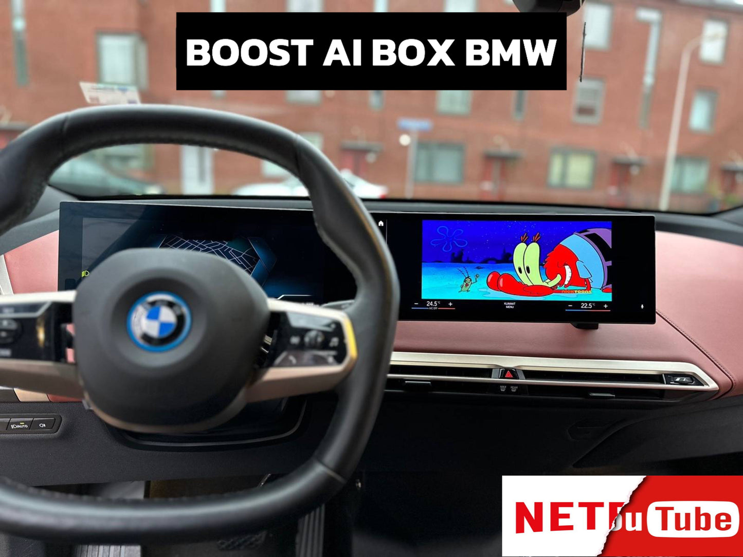 Youtube & Netflix AI-Box voor BMW