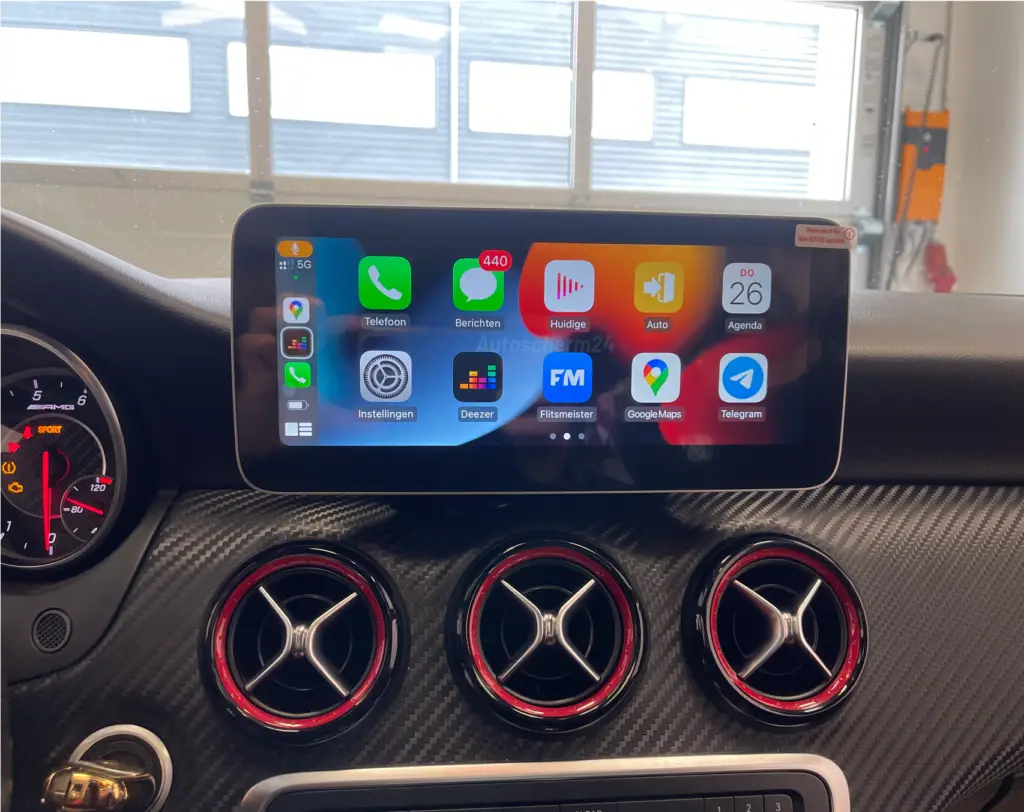 A/CLA/GLA Apple Carplay & Android Auto Screen Upgrade