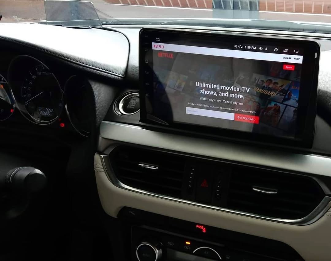 Youtube & Netflix AI-box för Mazda