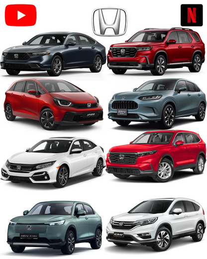 Youtube & Netflix AI-box för Honda