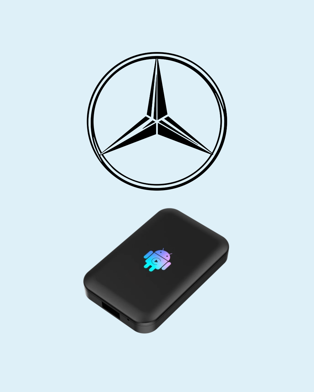 Youtube & Netflix AI-Box voor Mercedes