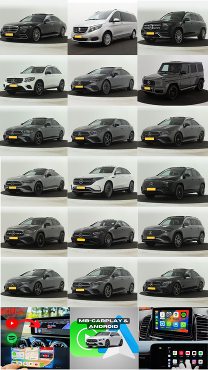 Youtube & Netflix AI-Box voor Mercedes