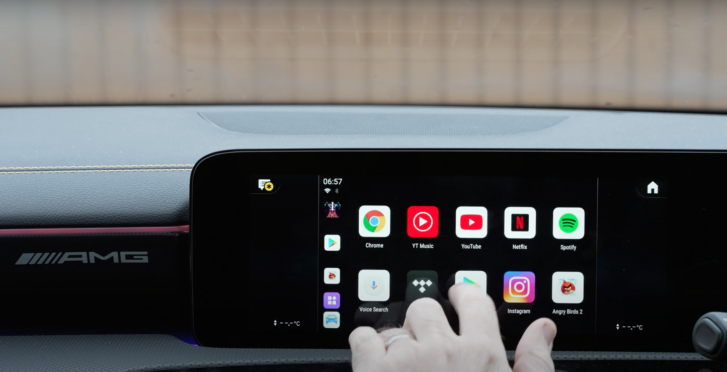 Youtube & Netflix AI-Box voor Mercedes