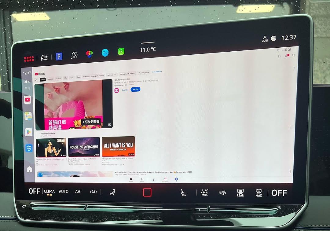 AI-Box Youtube e Netflix per Skoda