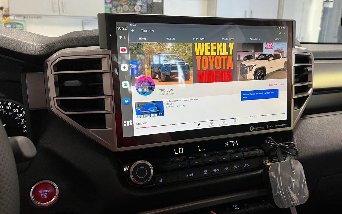 Youtube & Netflix AI-Box voor Toyota