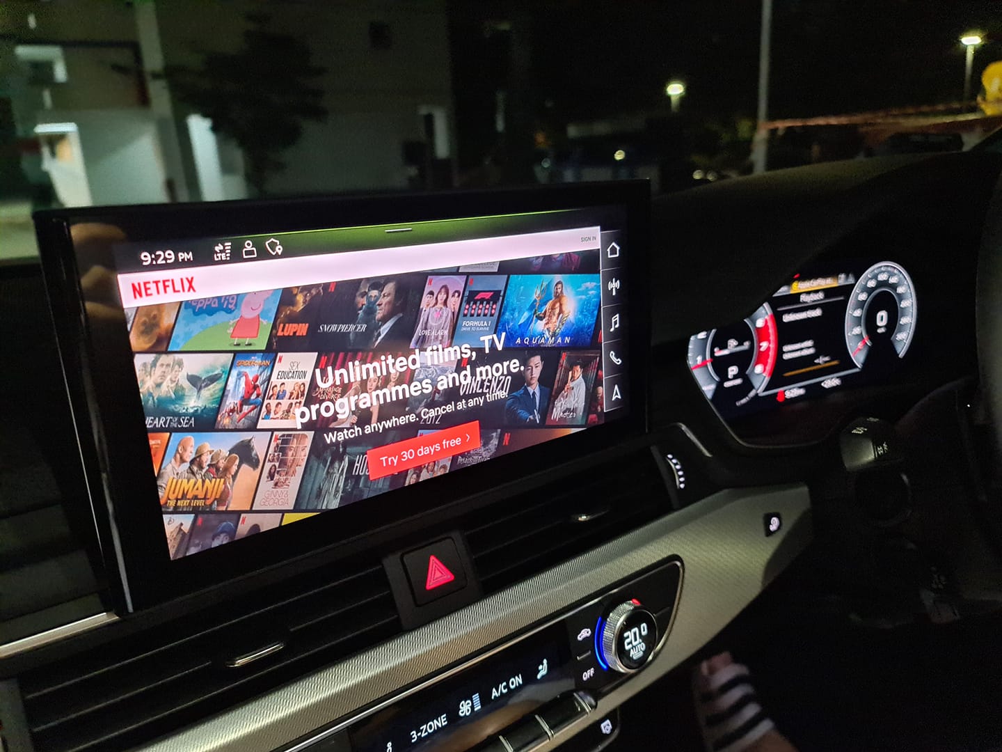 Youtube & Netflix AI-Box pour Audi