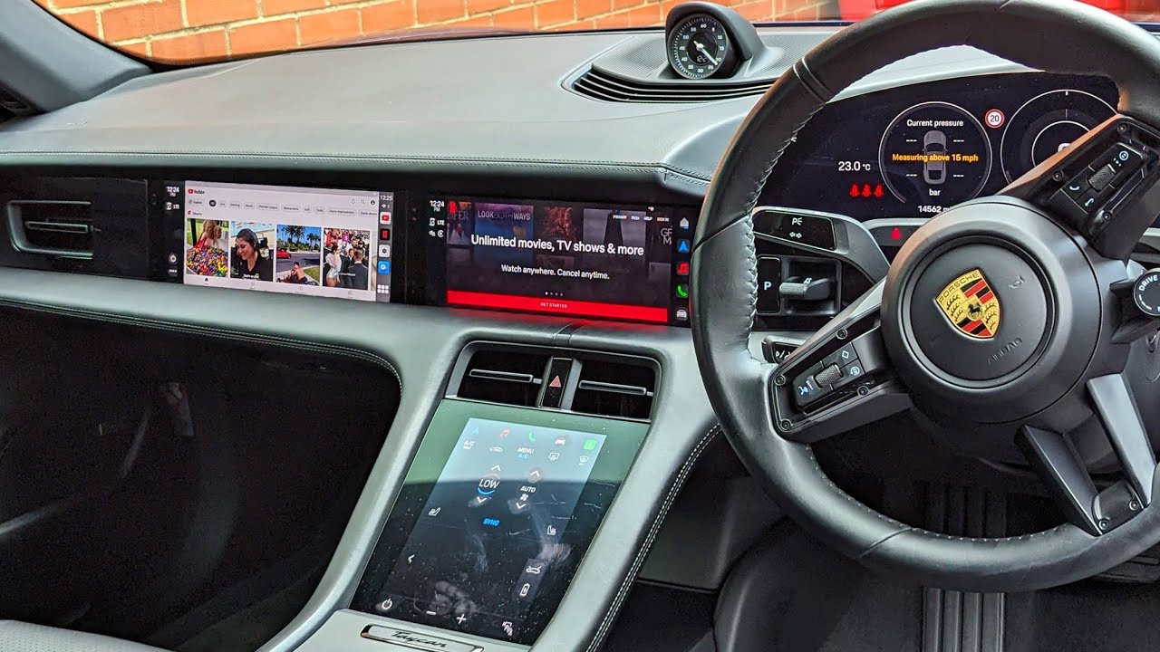 Youtube & Netflix AI-box för Porsche