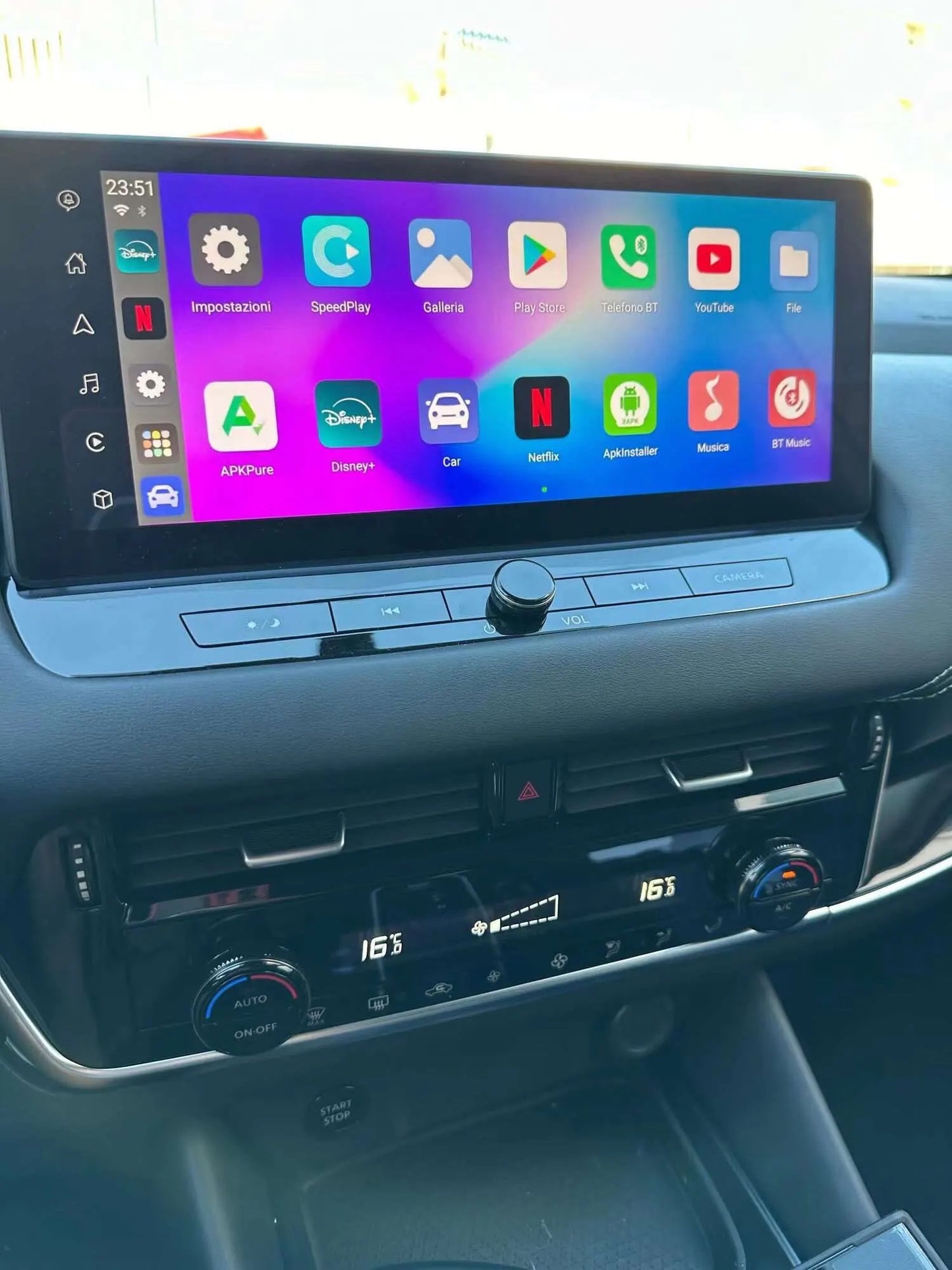 Youtube & Netflix AI-box för Nissan
