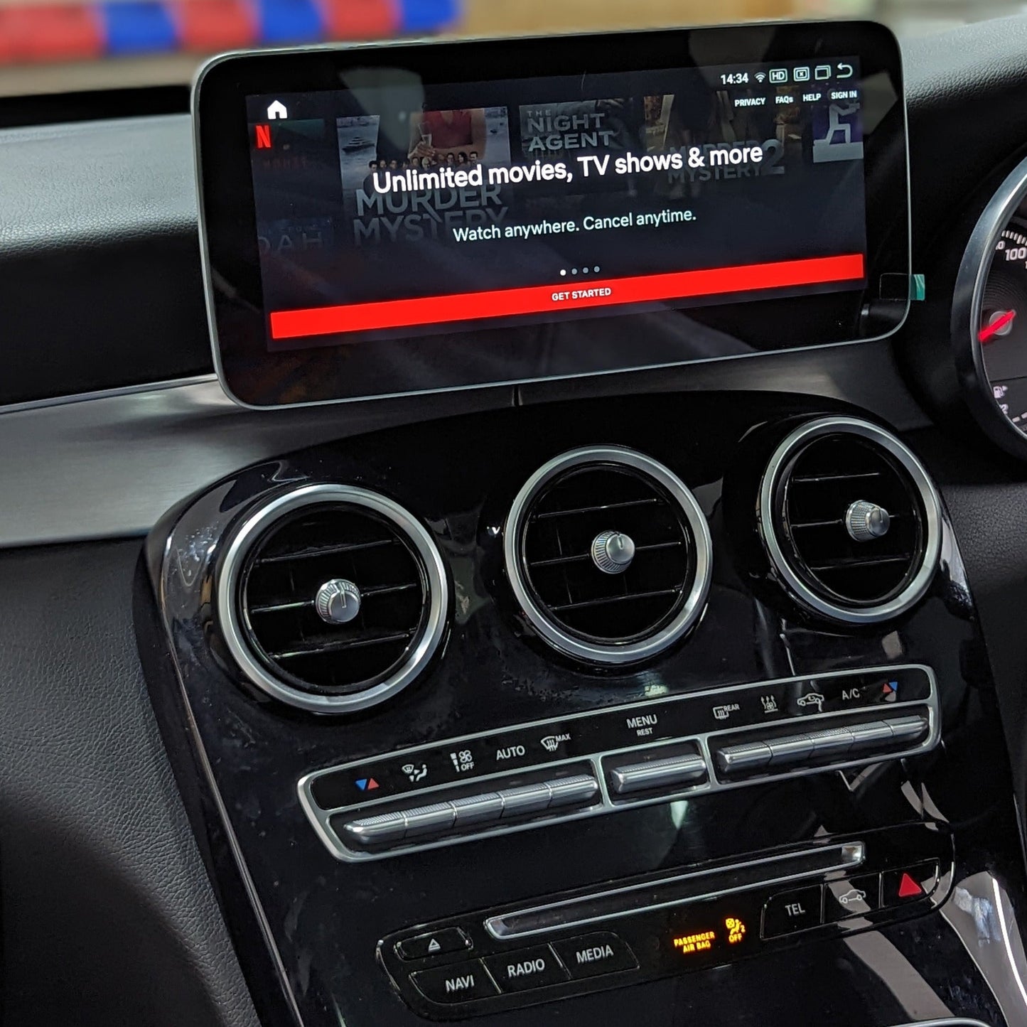 C/GLC Aggiornamento Apple Carplay e Android Auto Scherm - W205